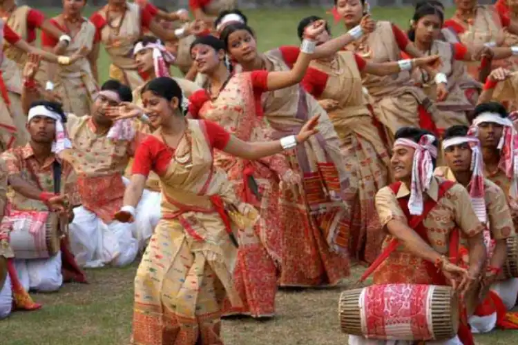 Bihu dance of Assam (file)