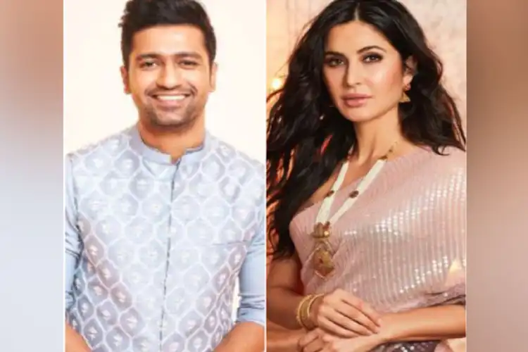 Vicky Kaushal and Katrina Kaif