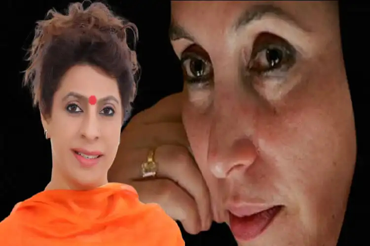 Renu Bhatia in the role of Benazir Bhutto (seen in the picture (Right)