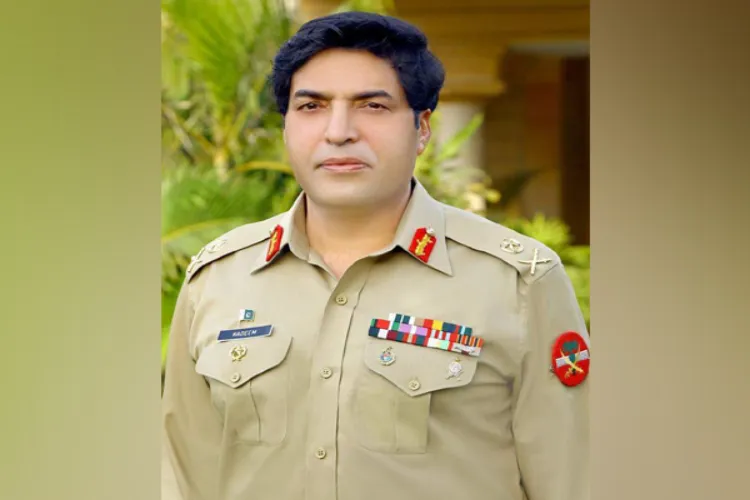 Lt General Nadeem Anjum, Director General of the ISI