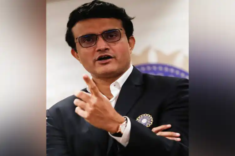 BCCI President Sourav Ganguly 