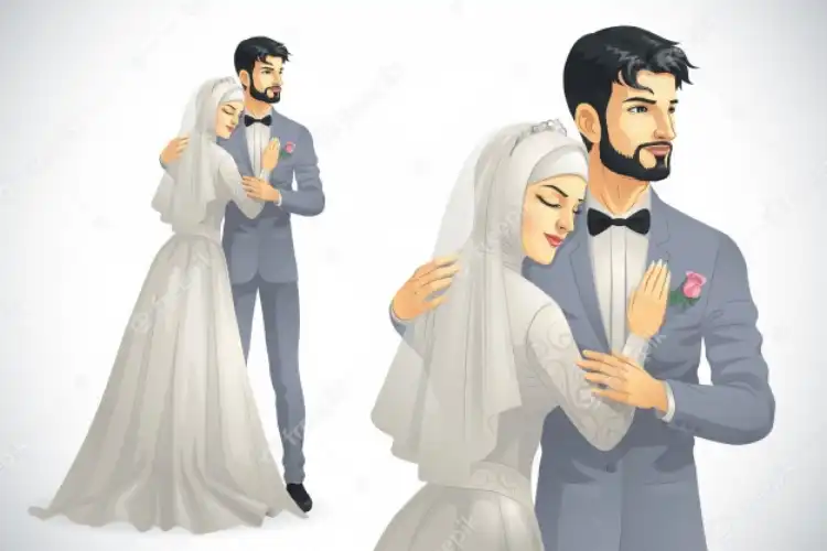 Muslim couple