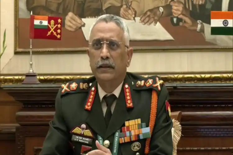 Chief of Army Staff General Manoj Mukund Naravane