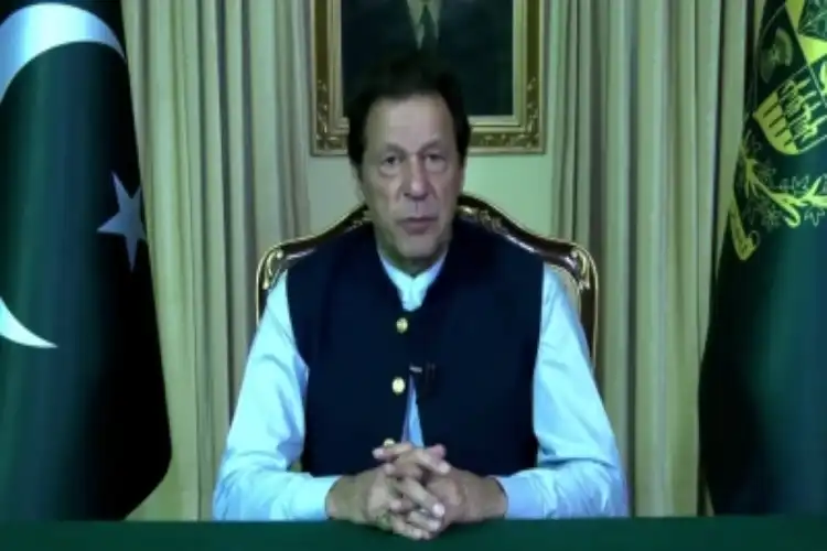 Pakistan's Prime Minister Imran Khan