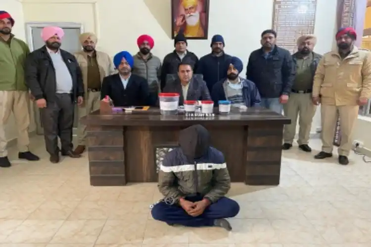 The seizure was made in Gurdaspur.