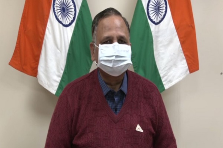 Delhi Health Minister Satyendar Jain