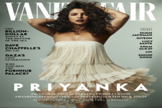 Priyanka Chopra on the cover of Vanity Fair Magazine
