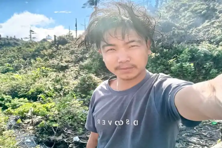 Miram Taron who went missing near the Chinese border in Arunachal Pradesh.