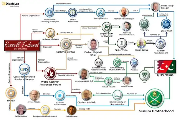 Disinfolab's graphic tracing the linkages of MB