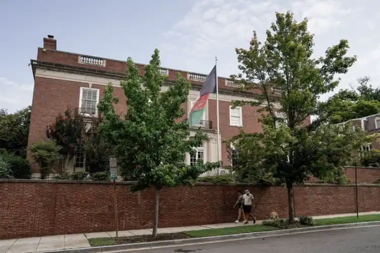 The Afghan embassy in Washington