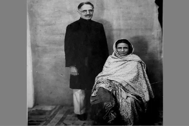 Sheikh Abdullah and Begum Waheed