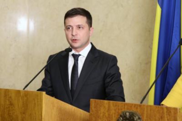 Ukrainian President Volodymyr Zelensky