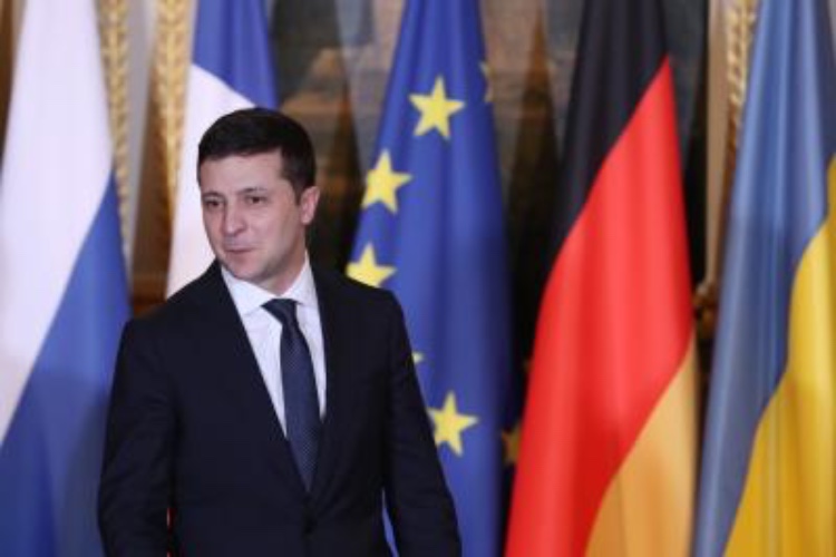 Ukrainian President Volodymyr Zelensky 