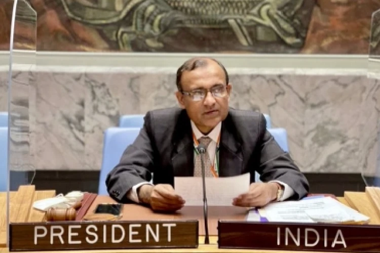 T S Tirumurti, Permanent Representative of India to the United Nations