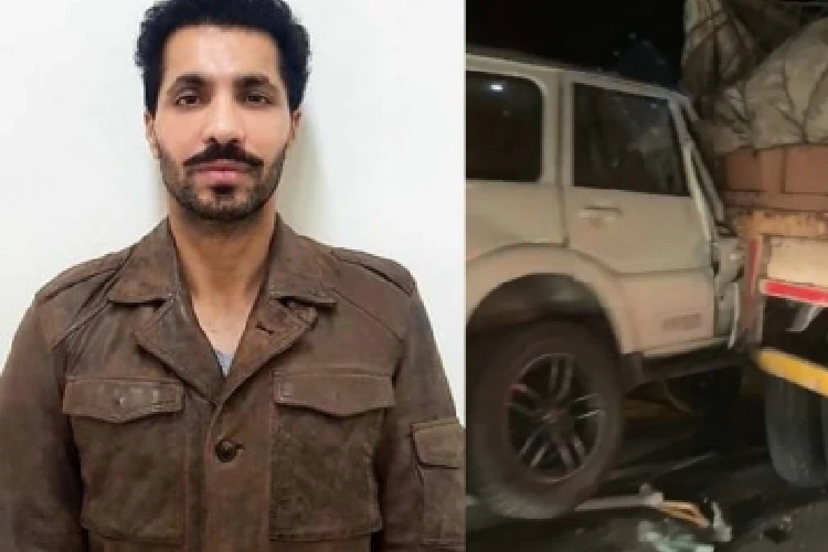 Accused in Red Fort violence, Punjabi actor Deep Sidhu killed in road mishap (L: file photo)