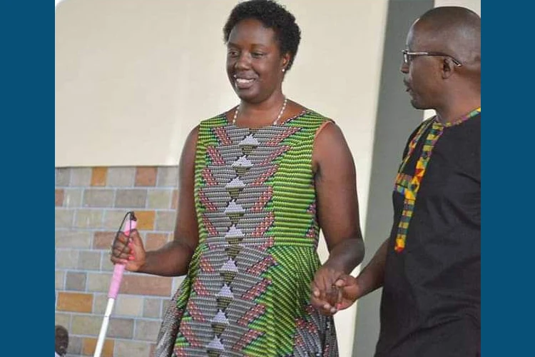 Rosemary with her father Riala Odinga, former Prime Minister of Kenya