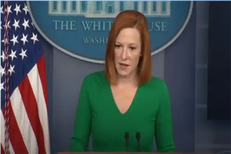 White House Press Secretary Jen Psaki