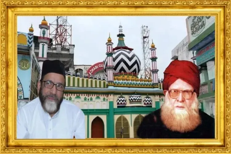 Ala Hazrat Maulana Ahmad Raza Khan Barelvi and his son