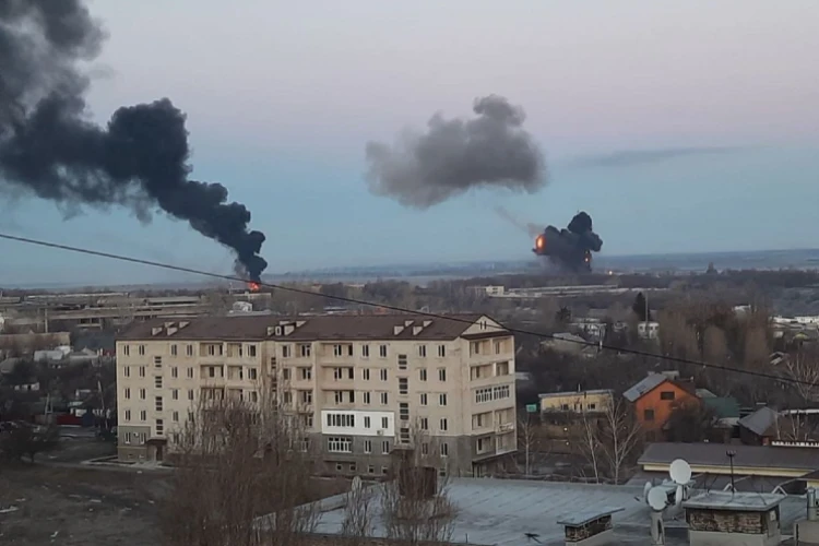 In Frame: Visuals as shared by students stranded in Ukraine