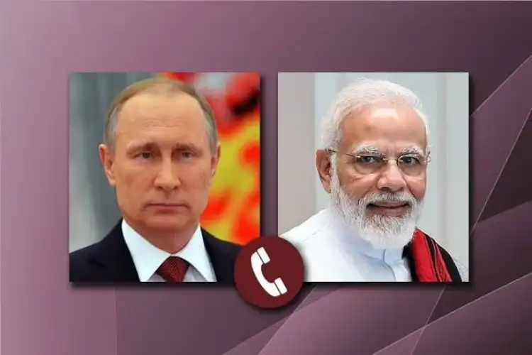 Prime Minister Narender Modi and Russian President Vladimir Putin