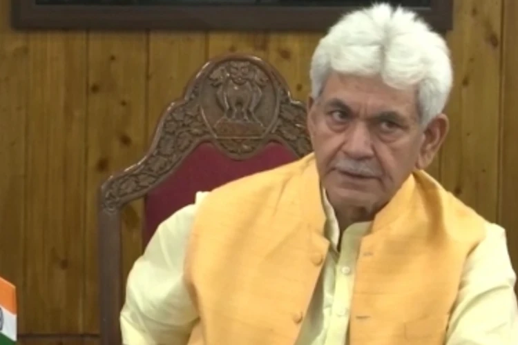 J&K Lieutenant Governor Manoj Sinha