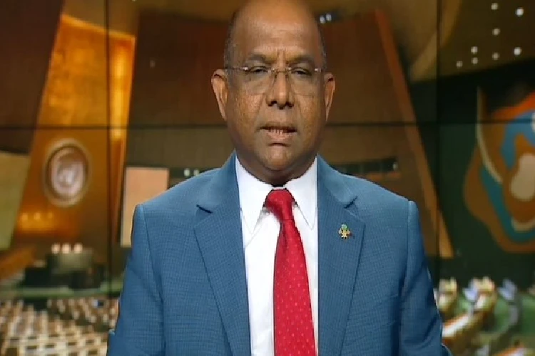 United Nations General Assembly (UNGA) President Abdulla Shahid 