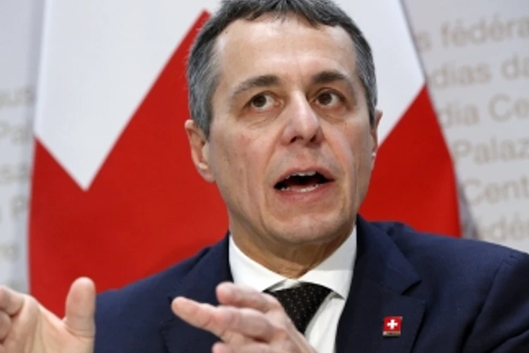 Swiss Foreign Minister Ignazio Cassis
