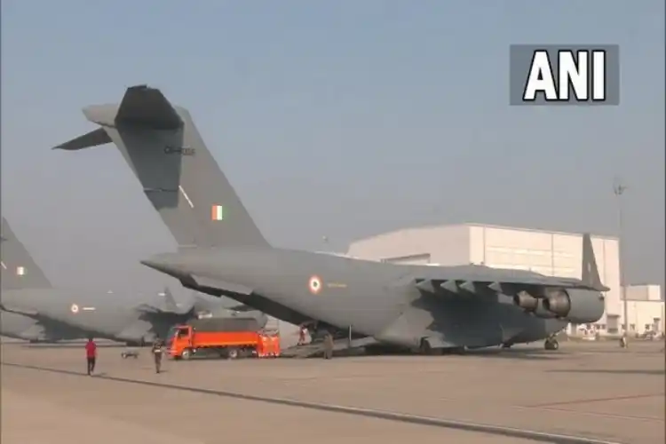 The Indian Air Force has joined Operation Ganga to evacuate Indians.