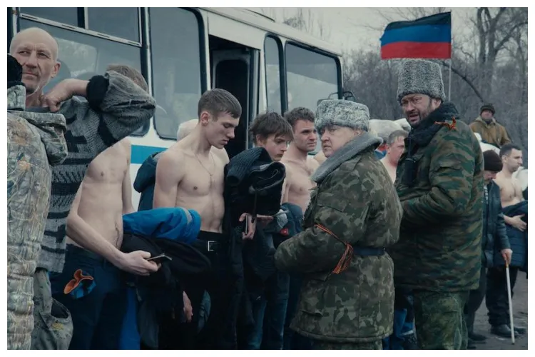 A scene from the movie Donbass