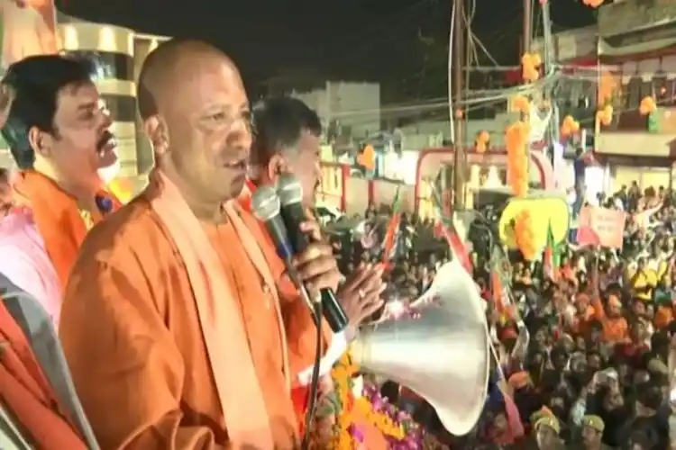 Uttar Pradesh Chief Minister Adityanath.