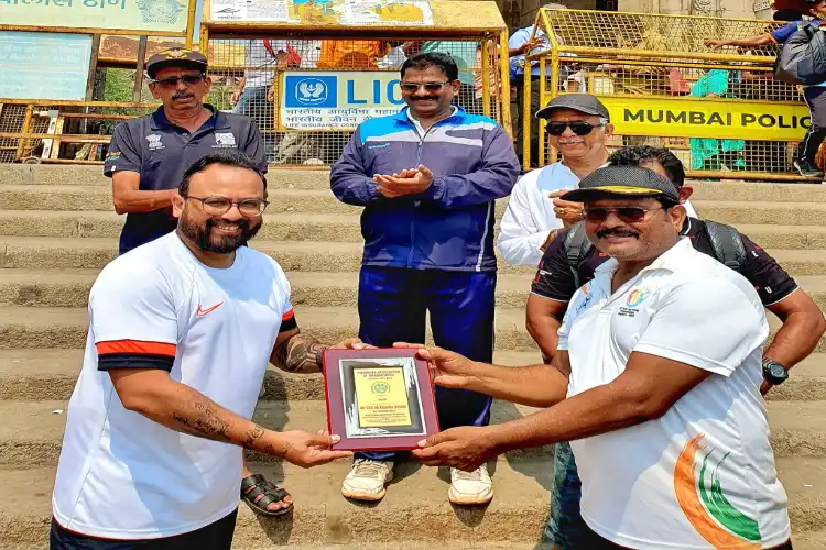 Citation ceremony at gateway of India in Mumbai