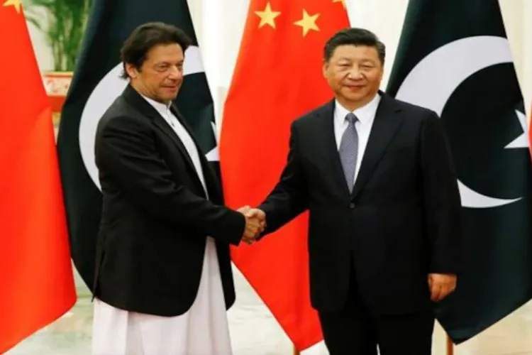 Imran Khan and Xi Jinping - ties having gone sour