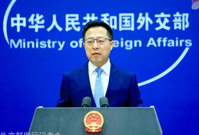 Zhao Lijian, spokesperson for China's Foreign Ministry