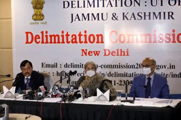 Members of the J-K Delimitation Commission.