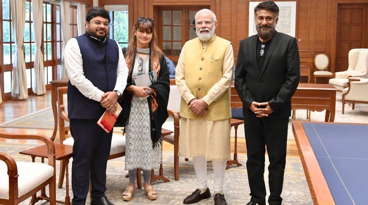 prime minister with vivek agnihotri