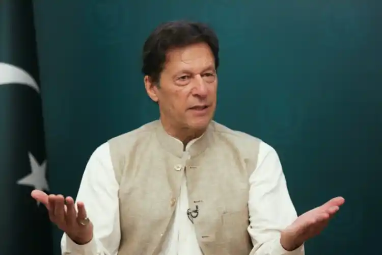 Pakistani Prime Minister Imran Khan.