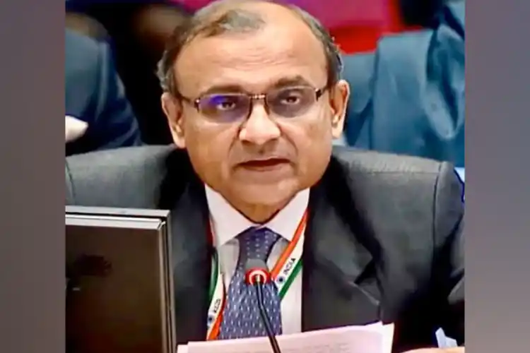 TS Tirumurti, India's Ambassador to the UN.