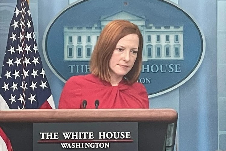White House Press secretary Jen Psaki 