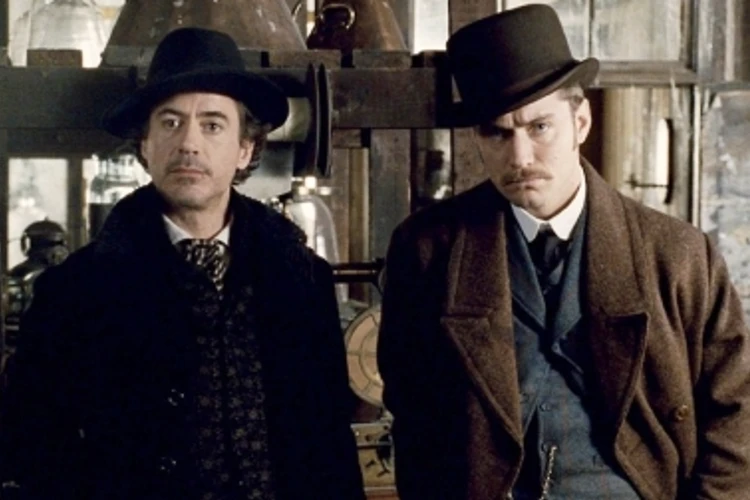 A scene from the movie Sherlock Holmes