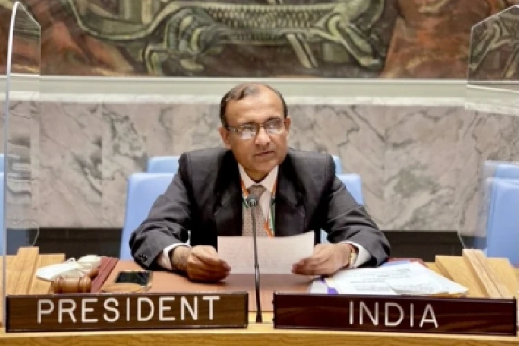 T S Tirumurti, Permanent Representative of India to the United Nations