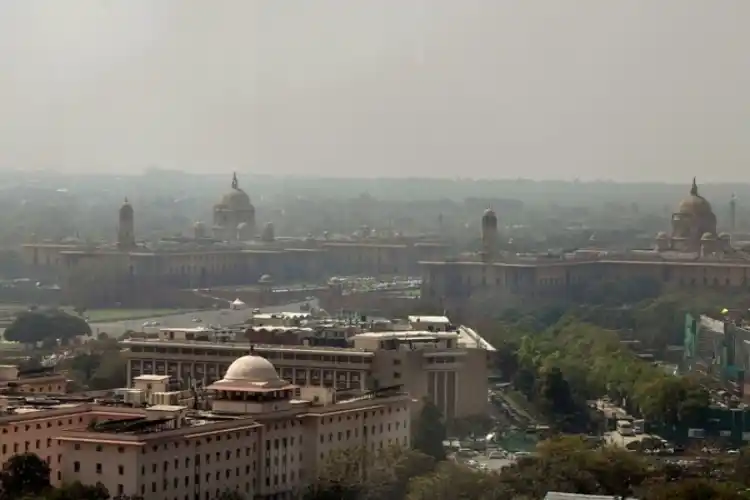 The MHA building in North Block, New Delhi.