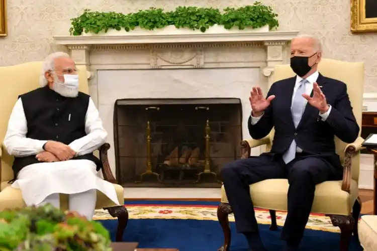 PM Narendra Modi and President Joe Biden (File Photo).