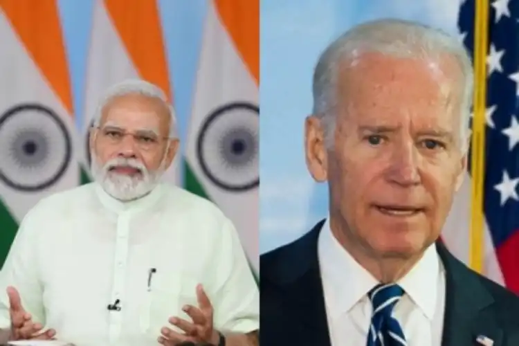 Prime Minister Narendra Modi and President Joe Biden