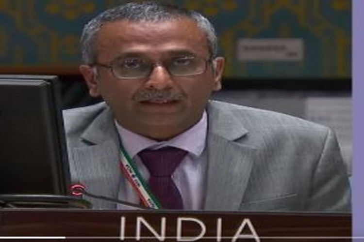India’s Deputy Permanent Representative to the UN R Ravindra