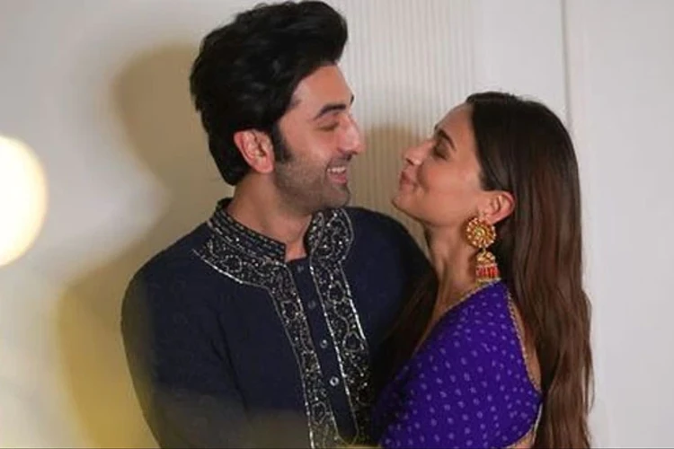 Ranbir Kapoor with Alia Bhatt