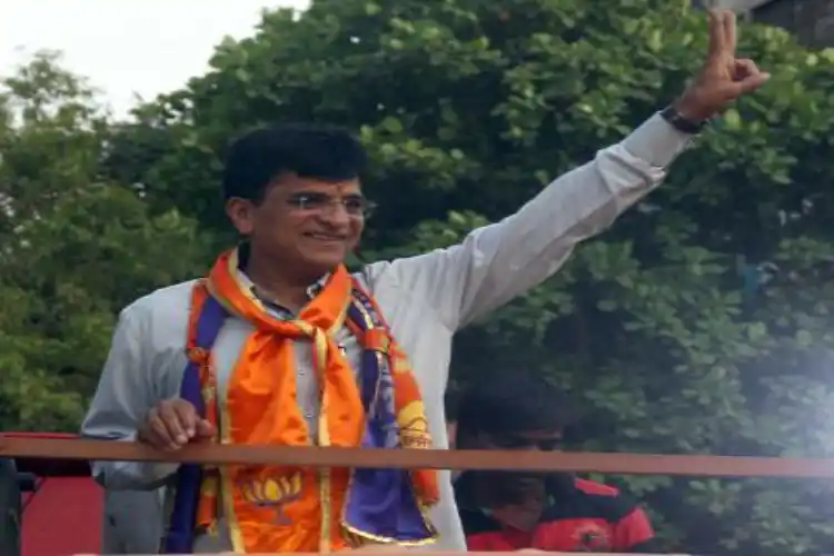 Former BJP MP Kirit Somaiya.