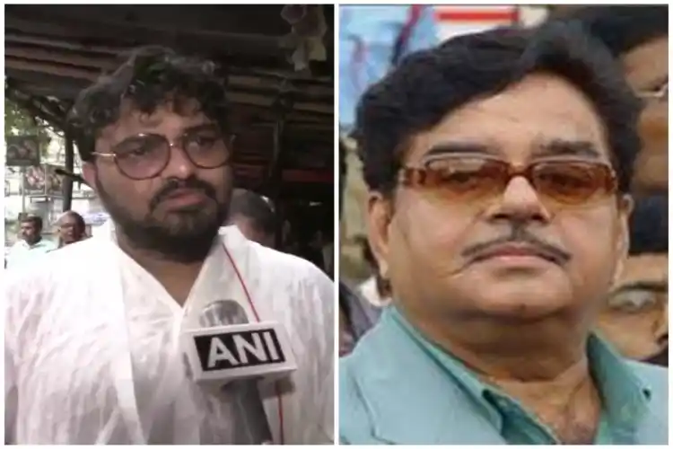 TMC candidates Babul Supriyo and Shatrughan Sinha