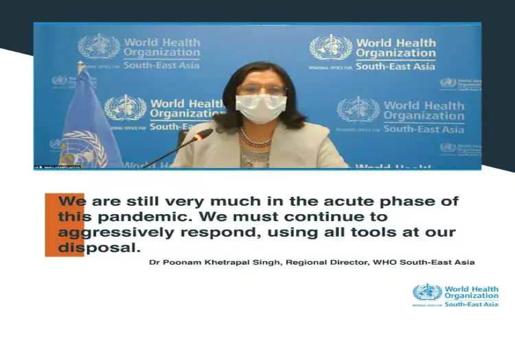Dr Poonam Kheterpal Singh, South East Asia Director, WHO