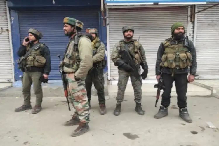 Security forces in Kashmir (File)