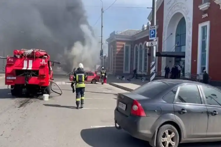 Image from war zone in Ukraine